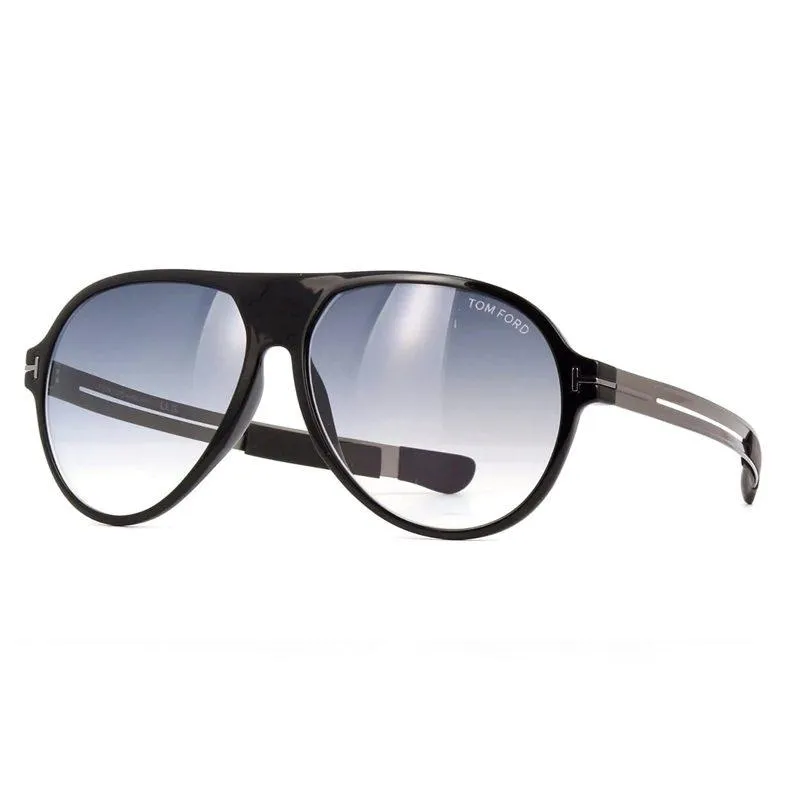 TOM FORD Aviator Unisex Sunglasses Black Frame - 881 01B