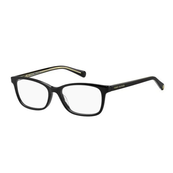 TOMMY HILFIGER Rectangle Unisex Sunglasses Black Frame - TH1889 807