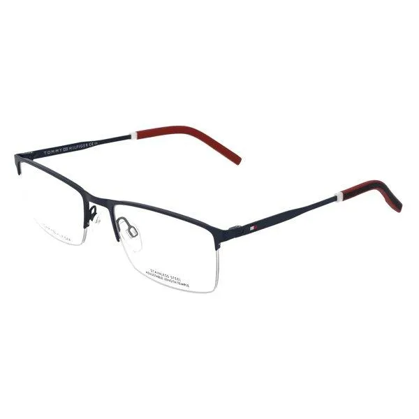 TOMMY HILFIGER Rectangle Unisex Sunglasses Blue Frame - TH1830 FLL
