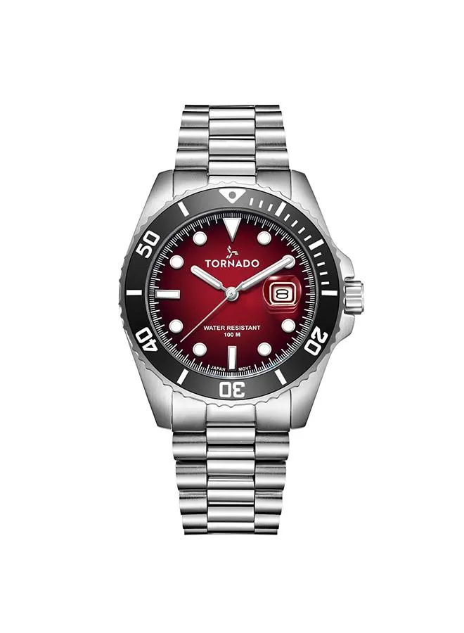 TORNADO LUMINA Men's Analog Maroon Watch - T22001-SBSMB