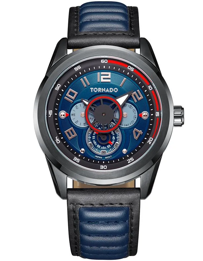 TORNADO Watch,Mens Watch's Chronograph Blue Dial Watch - T20105-BLLL