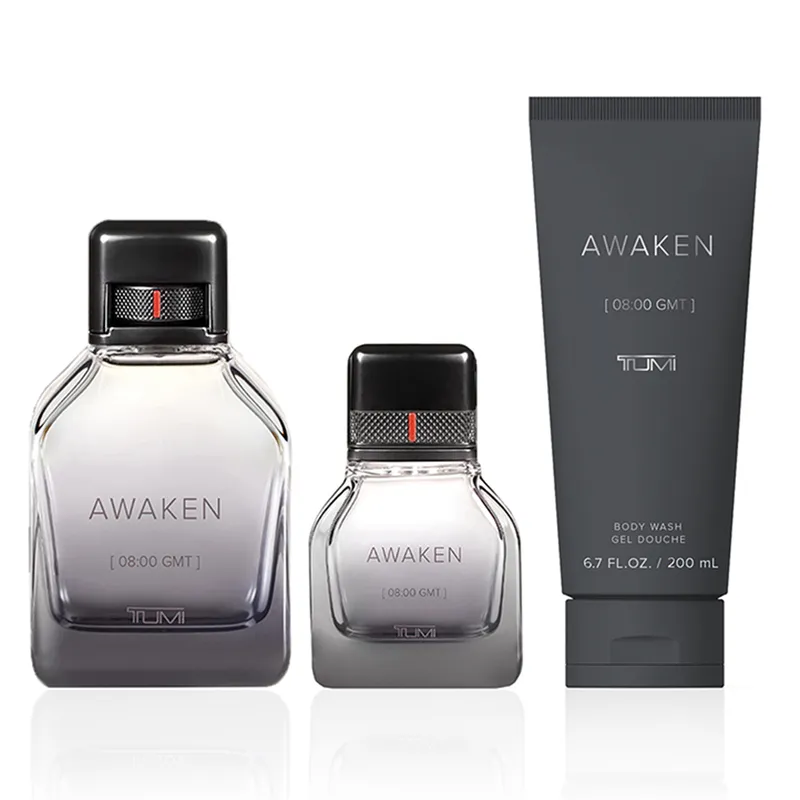 Tumi Awaken 08:00 GMT EDP Unisex 100ML Set