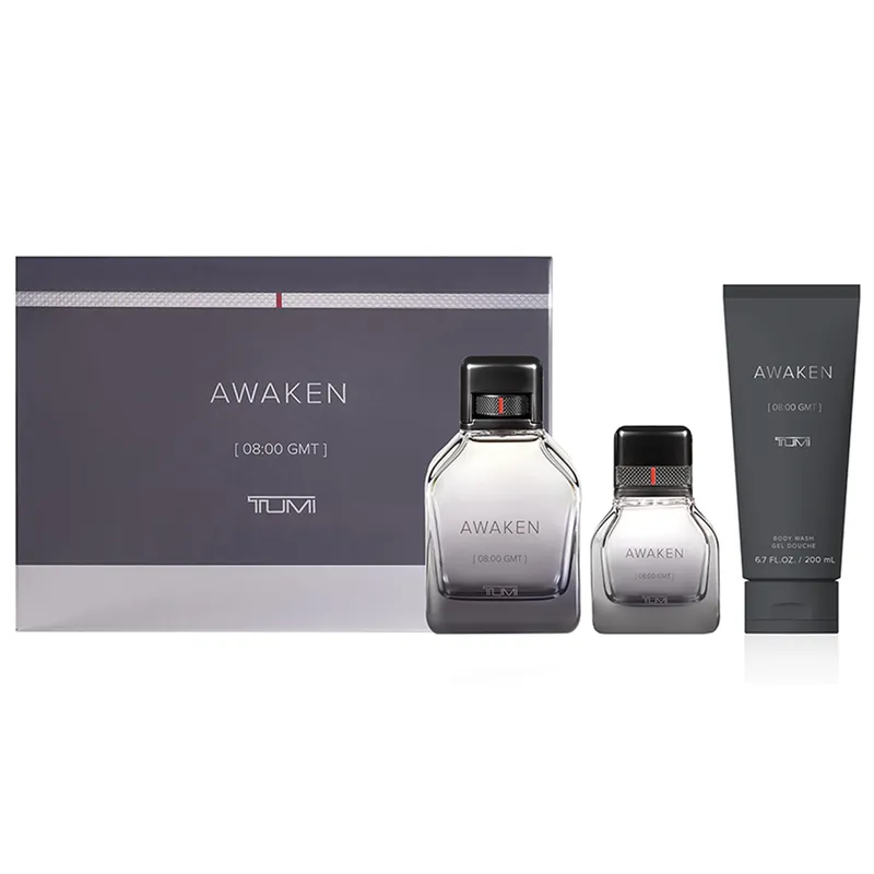 Tumi Awaken 08:00 GMT EDP Unisex 100ML Set