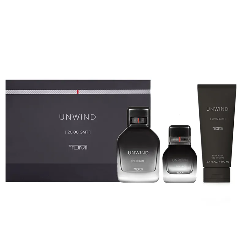 Tumi Unwind 20:00 GMT EDP Unisex 100ML Set