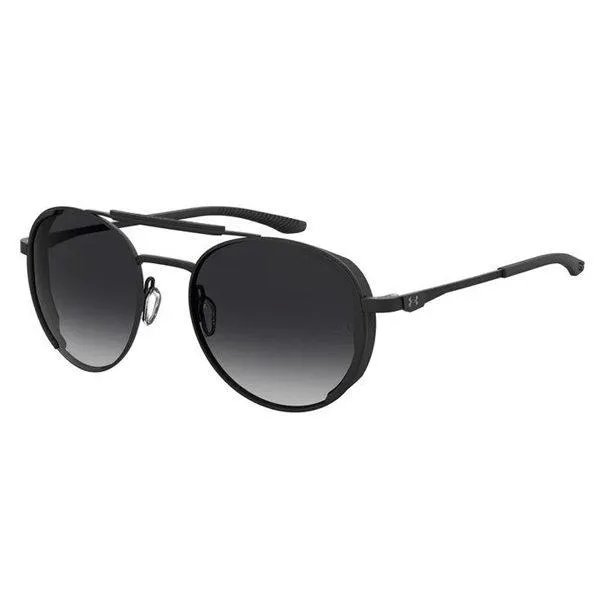 UNDER ARMOUR Round Unisex Sunglasses Black Frame - UA0008GS 003WJ