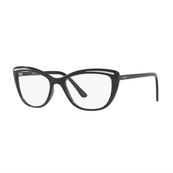 VOGUE Cat Eye Women Sunglasses Black Frame - VO 5218 W44