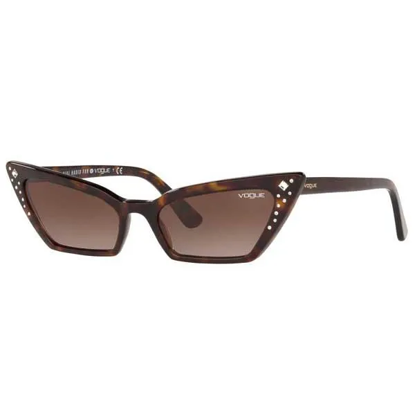VOGUE Cat Eye Women Sunglasses Havana Frame - VO 5282SB W65613