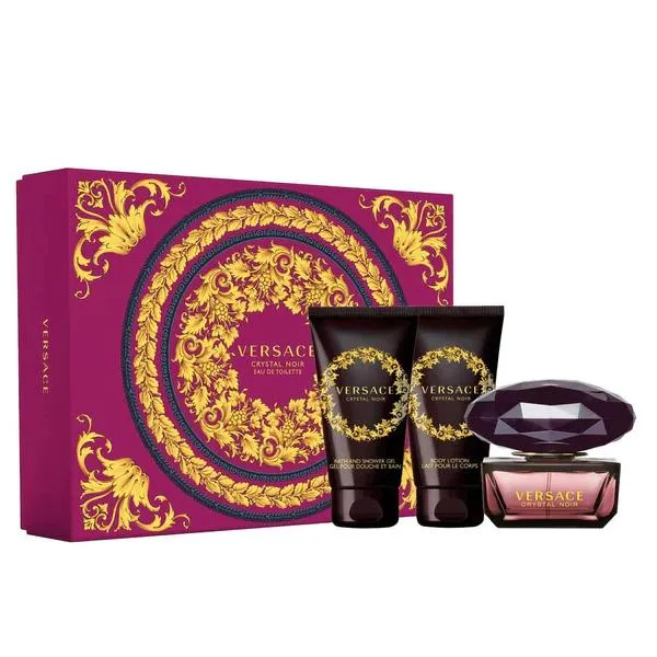 Versace Crystal Noir EDT For Women 50ML Set