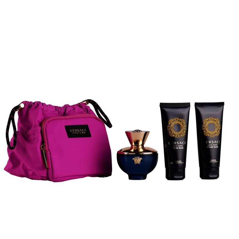 Versace Pour Femme Dylan Blue EDP For Women 100ML Set
