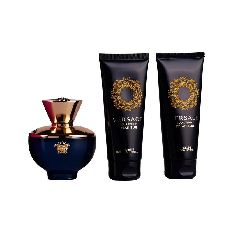 Versace Pour Femme Dylan Blue EDP For Women 100ML Set
