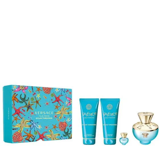 Versace Pour Femme Dylan Turquoise EDT For Women 100ML Set