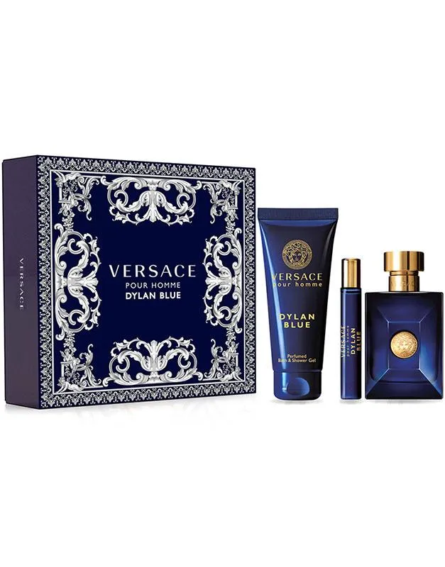 Versace Pour Homme Dylan Blue EDT For Men 100ML Set