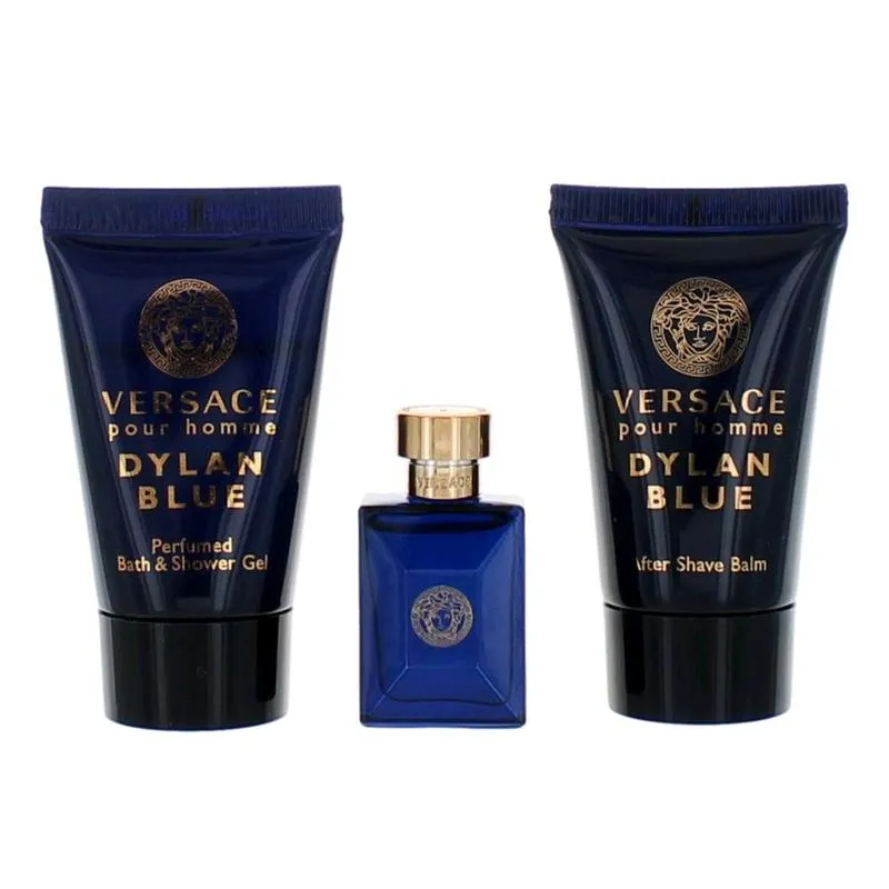 Versace Pour Homme Dylan Blue EDT For Men 50ML Set