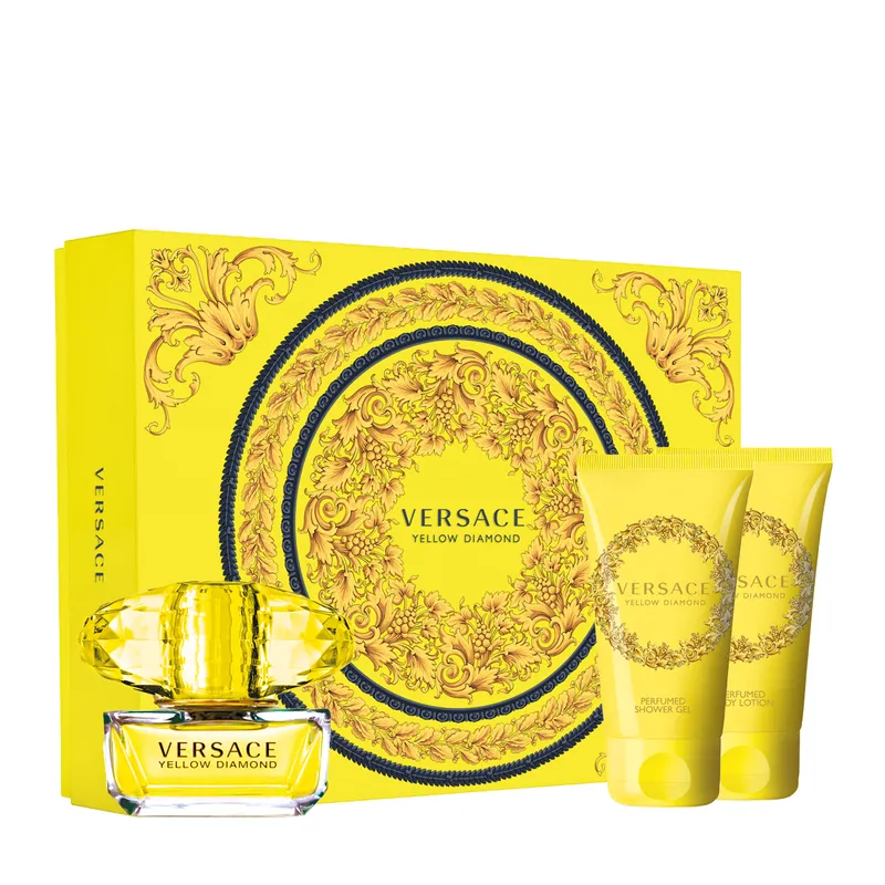 Versace Yellow Diamond EDT For Women 50ML Set