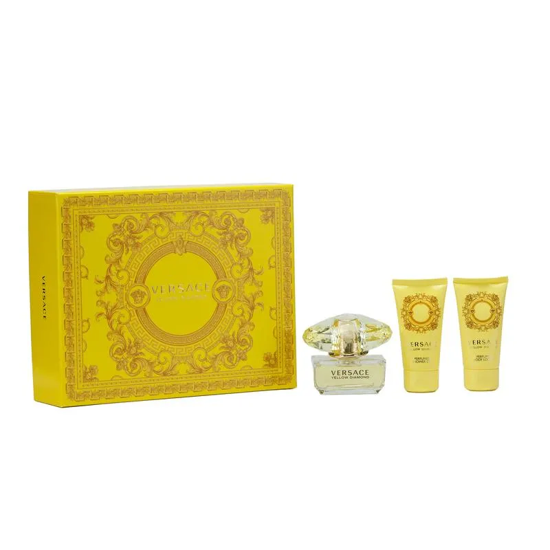 Versace Yellow Diamond EDT For Women 90ML Set