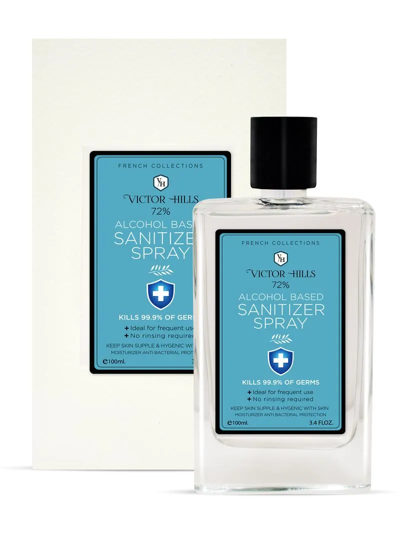 Victor Hills Blue Sanitizer Spray 100ML