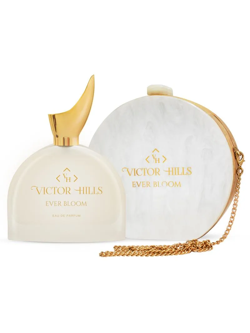 Victor Hills Ever Bloom With Bag EDP For Women 100ML