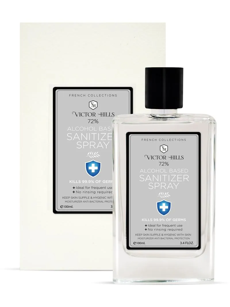 Victor Hills Grey Sanitizer Spray 100ML