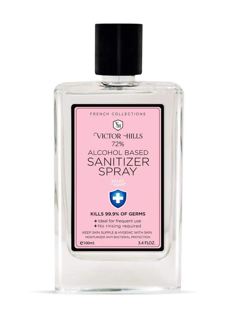 Victor Hills Pink Sanitizer Spray 100ML