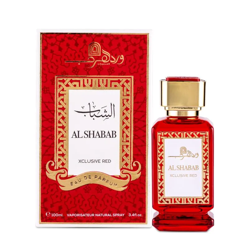 Ward Al Arab Al Shabab Xclusive Red EDP For Men 100ML