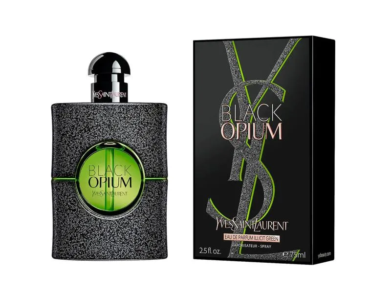 YSL Black Opium Illicit Green EDP For Women 75ML