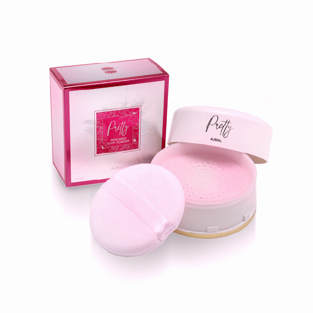 Ajmal Pretty Body Powder For Women 75G