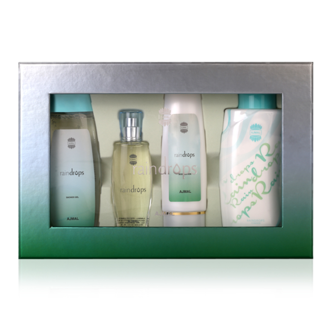 Ajmal Raindrops EDP For Women 50ML Set