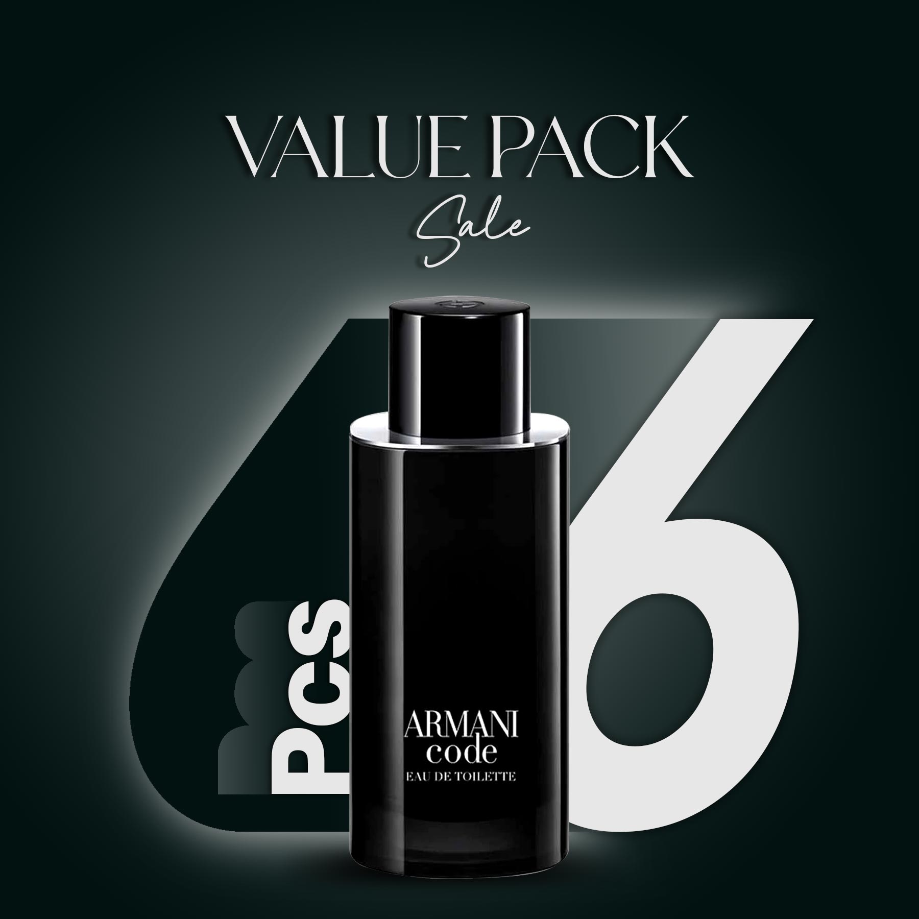 Armani Code EDP For Men 125ML - Value Pack