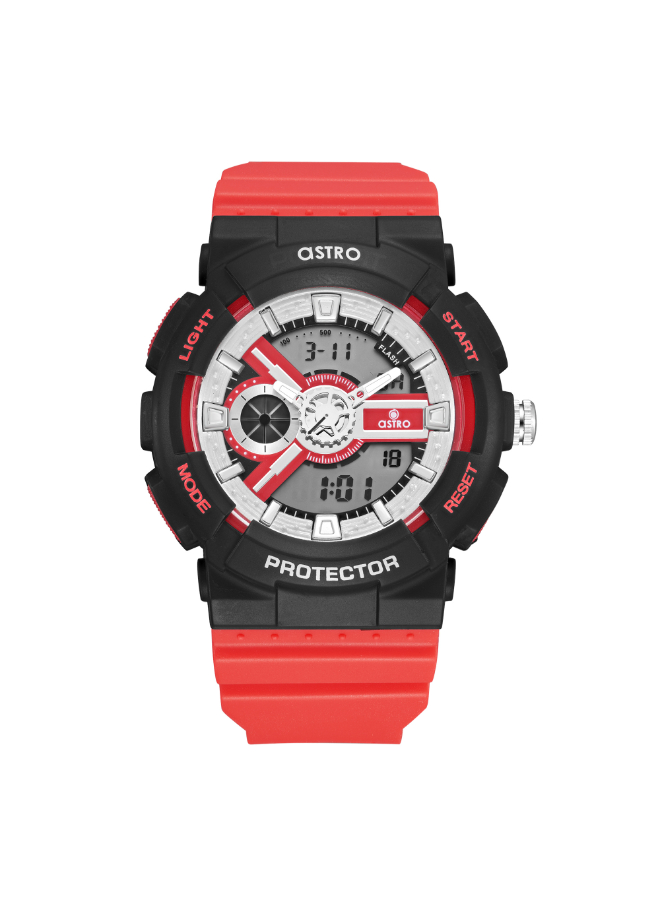 Astro Kids Analog Digital Red Dial Watch A24807 PPRB
