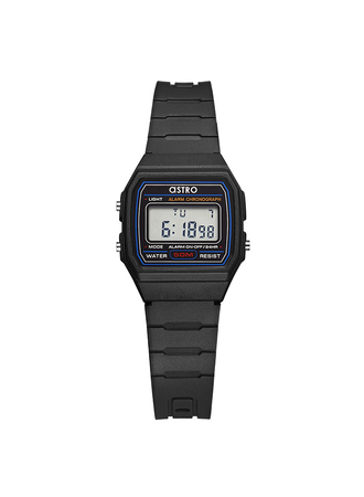 Astro Kids Digital Black Dial Watch A23927 PPBB