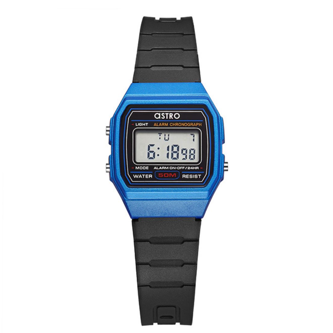 Astro Kids Digital Black Dial Watch A23927 PPBL