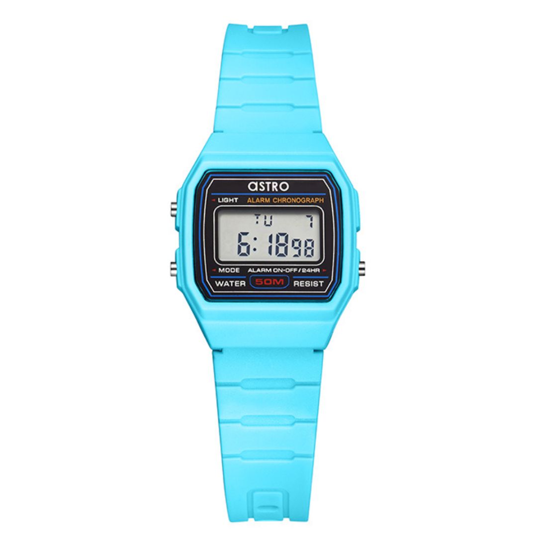 Astro Kids Digital Black Dial Watch A23927 PPLB