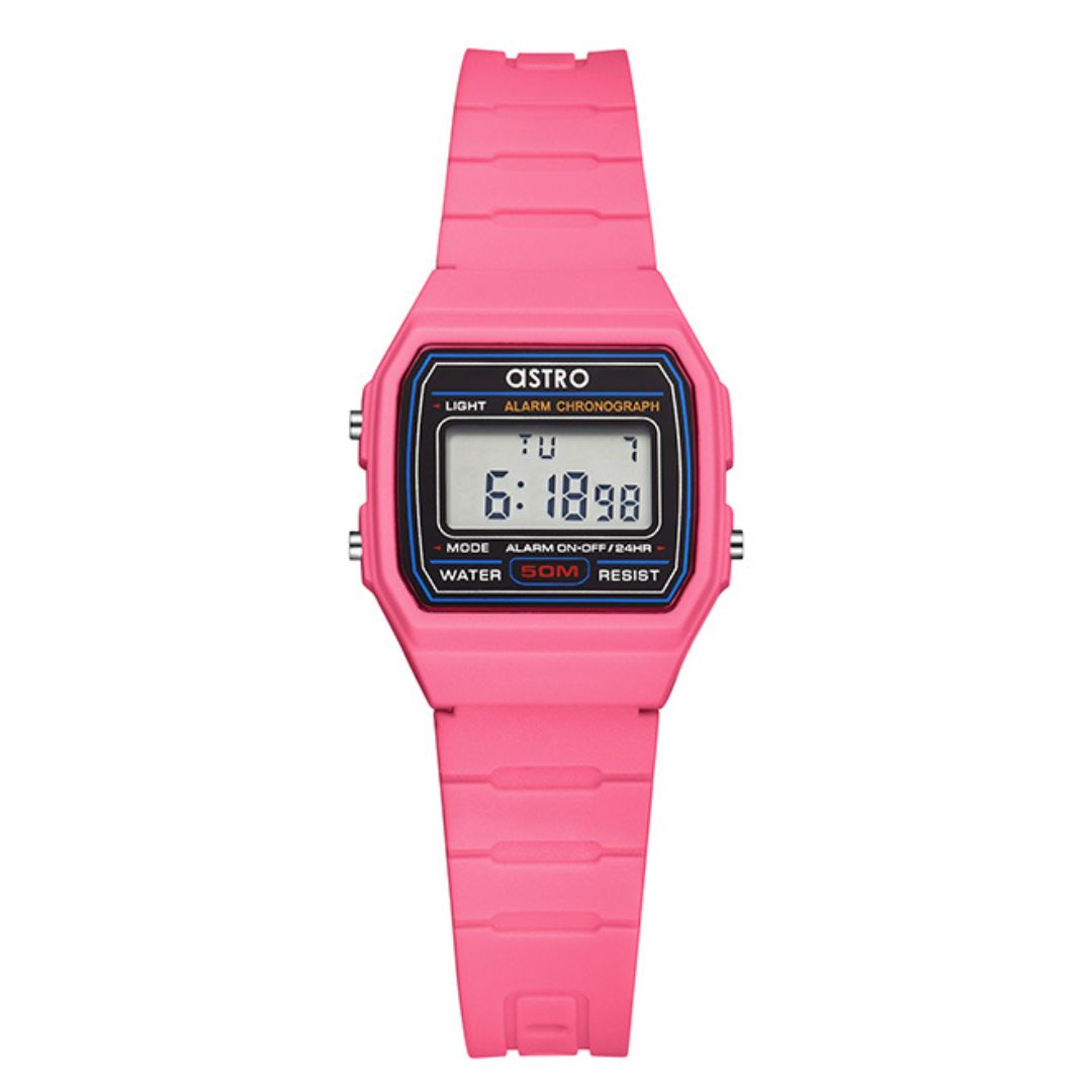 Astro Kids Digital Black Dial Watch A23927 PPRB
