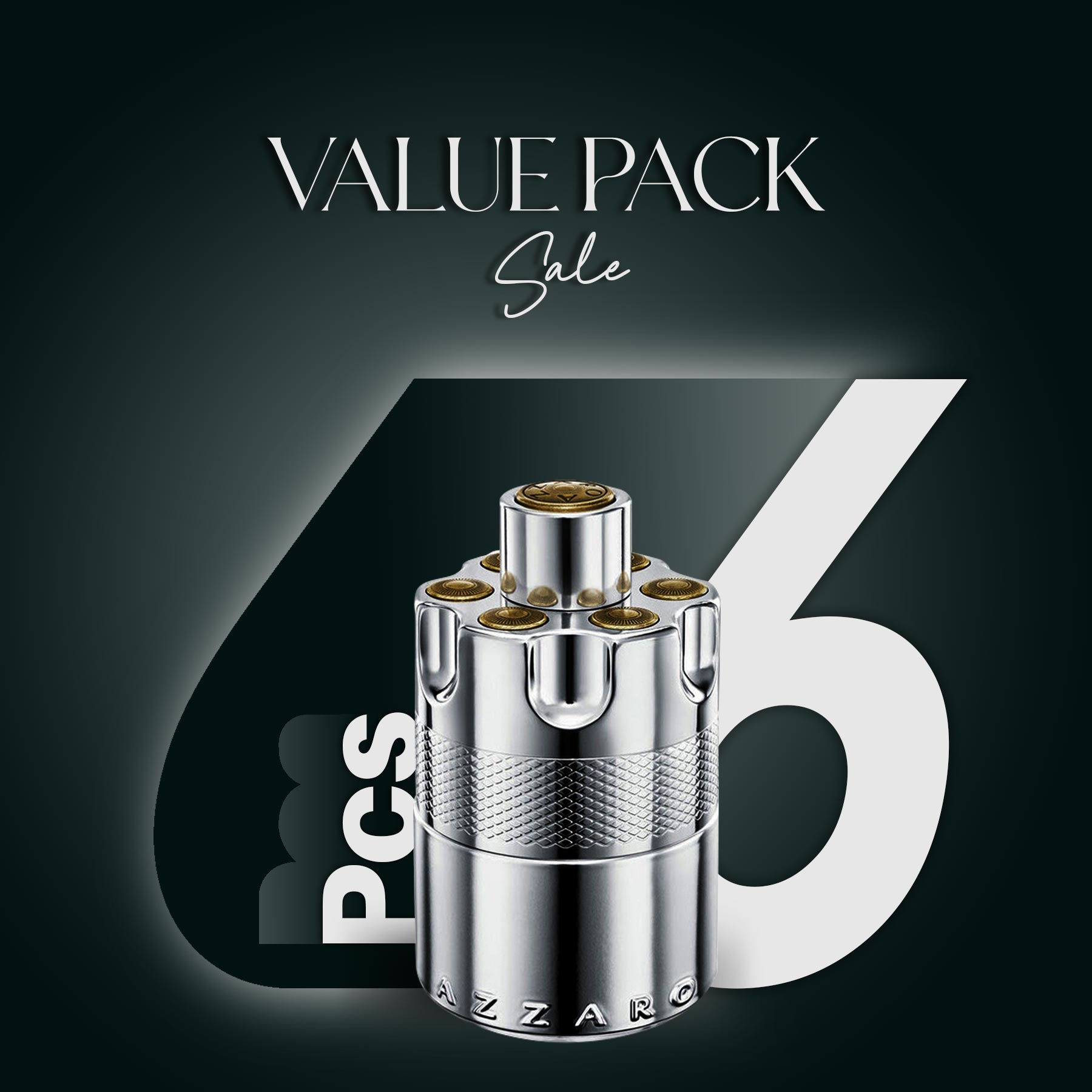 Azzaro Wanted EDP For Men 100ML - Value Pack