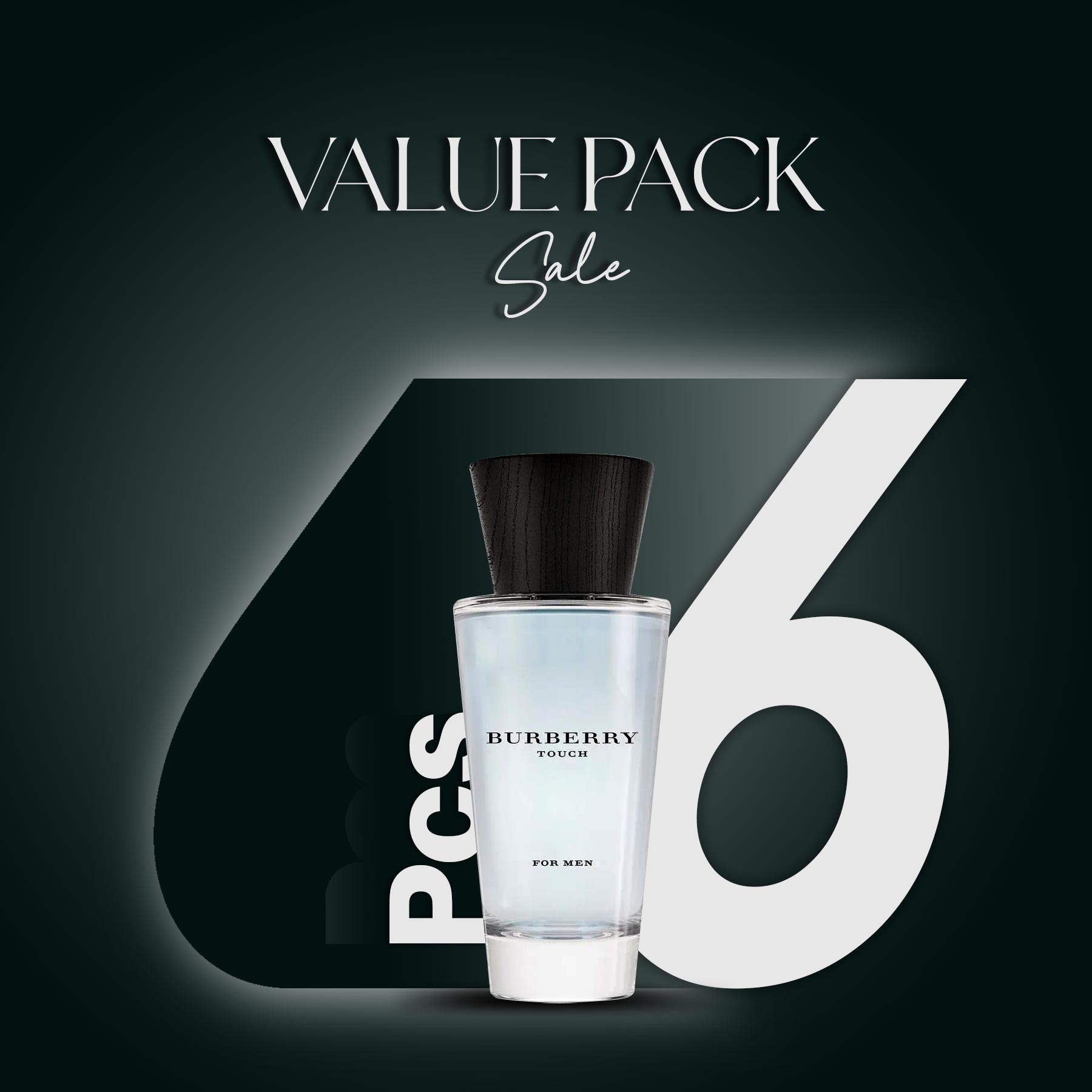 Burberry Touch EDT For Men 100ML - Value Pack