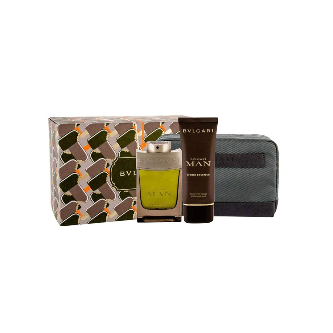 Bvlgari Man Wood Essence EDP For Men 100ML Set