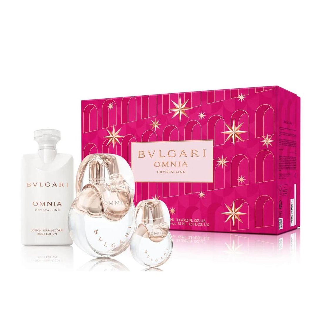 Bvlgari Omnia Crystalline EDT For Women 100ML Set