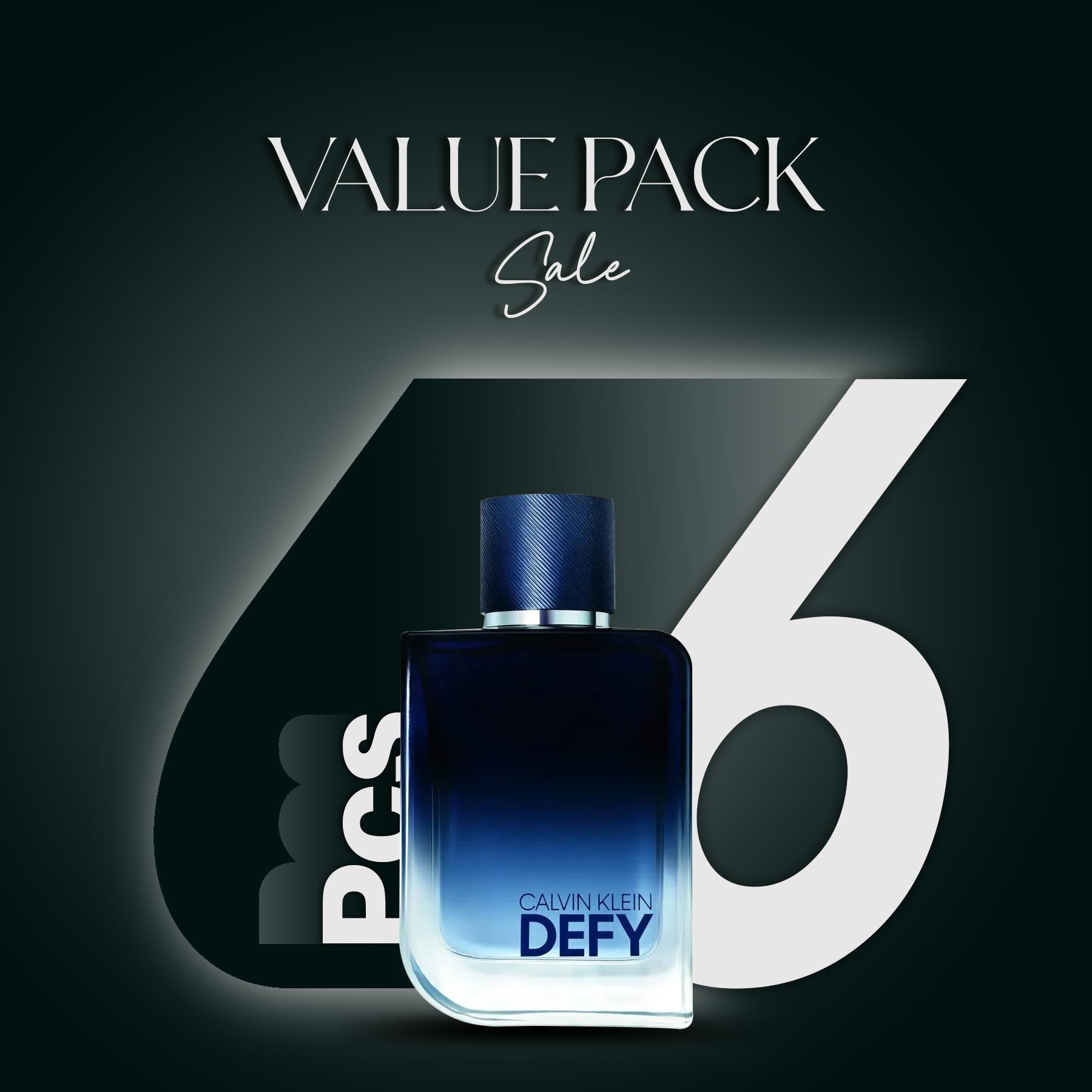 Calvin Klein Defy EDT For Men 100ML - Value Pack