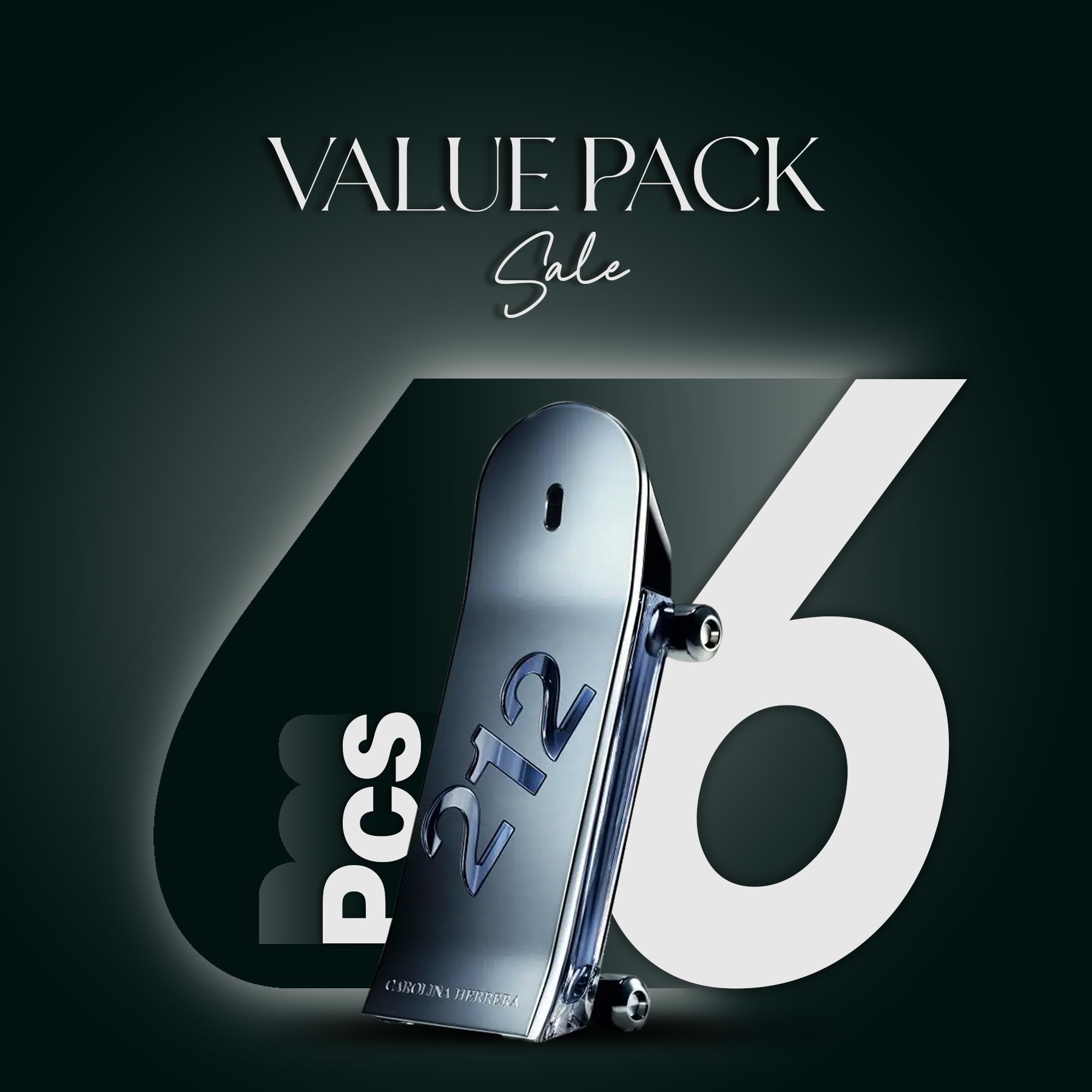 CH 212 Men Heroes EDT For Men 90ML - Value Pack