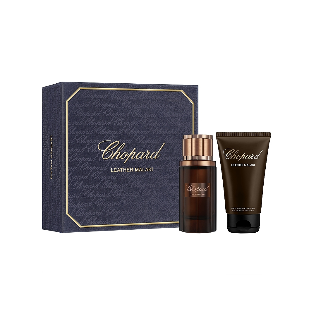 Chopard Leather Malaki EDP For Men 80ML Set