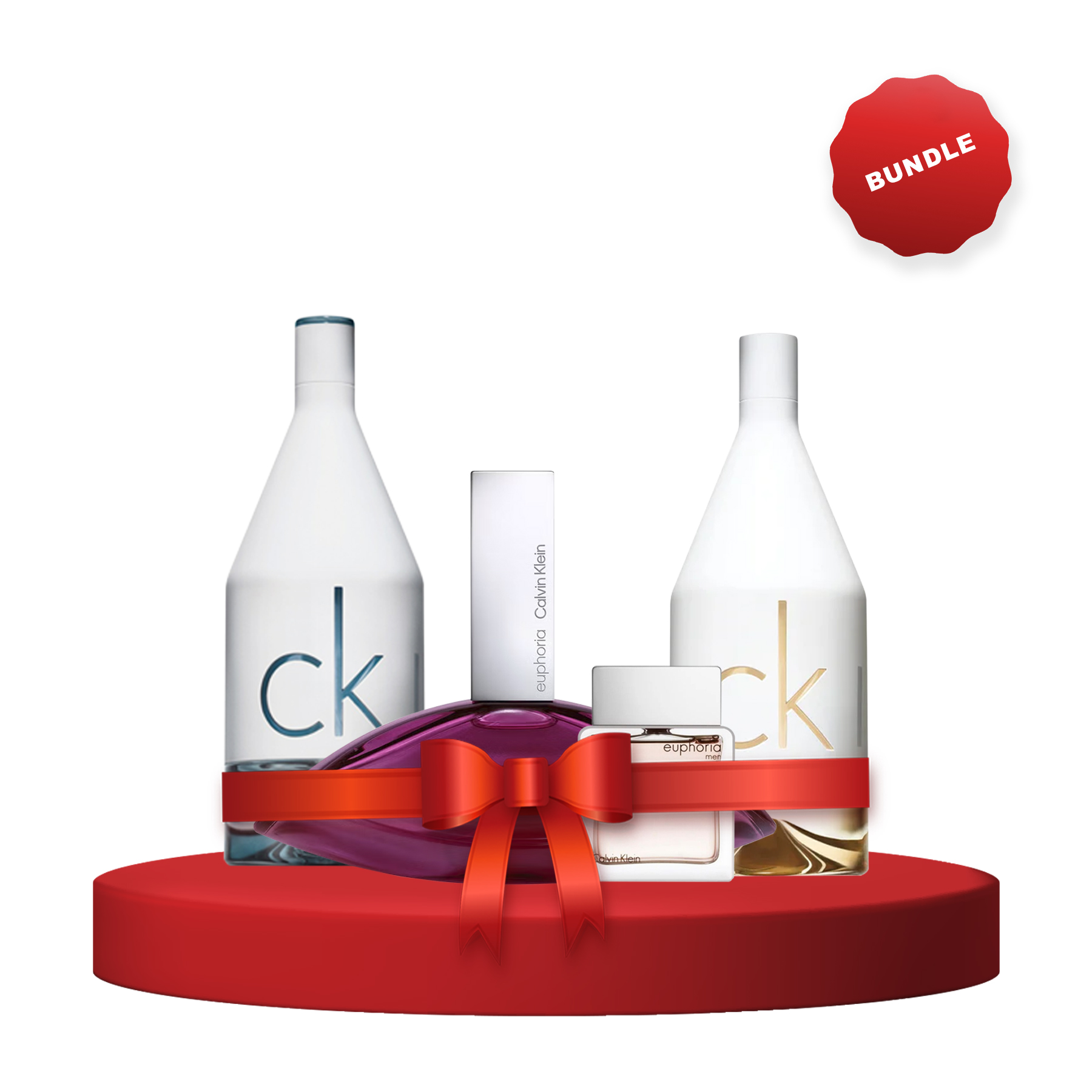 Calvin Klein Euphoria and IN2U Perfume Bundle Unisex