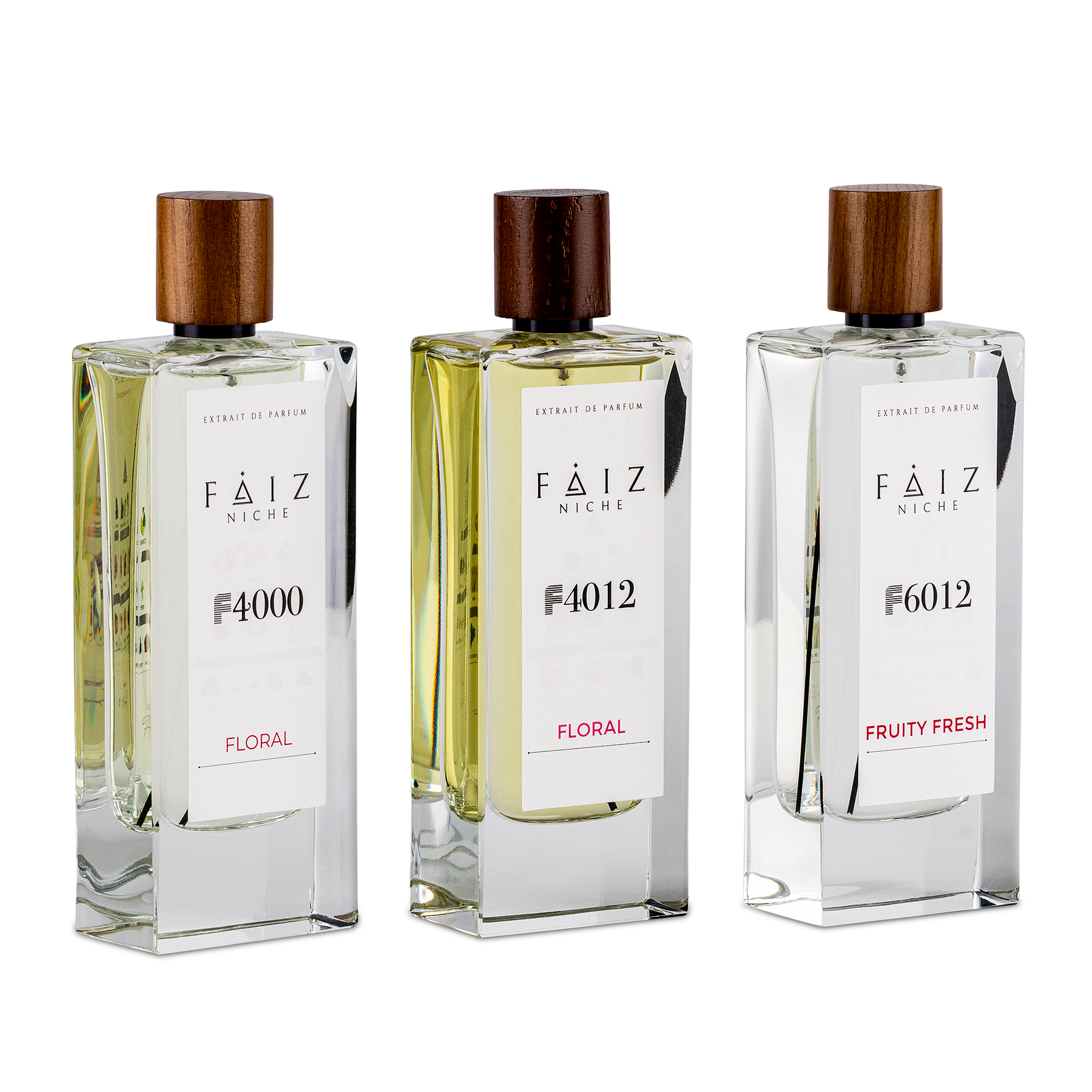 Faiz Niche Collection F4000 + F4012 + F2012 For Men 80ML 3Pcs Set