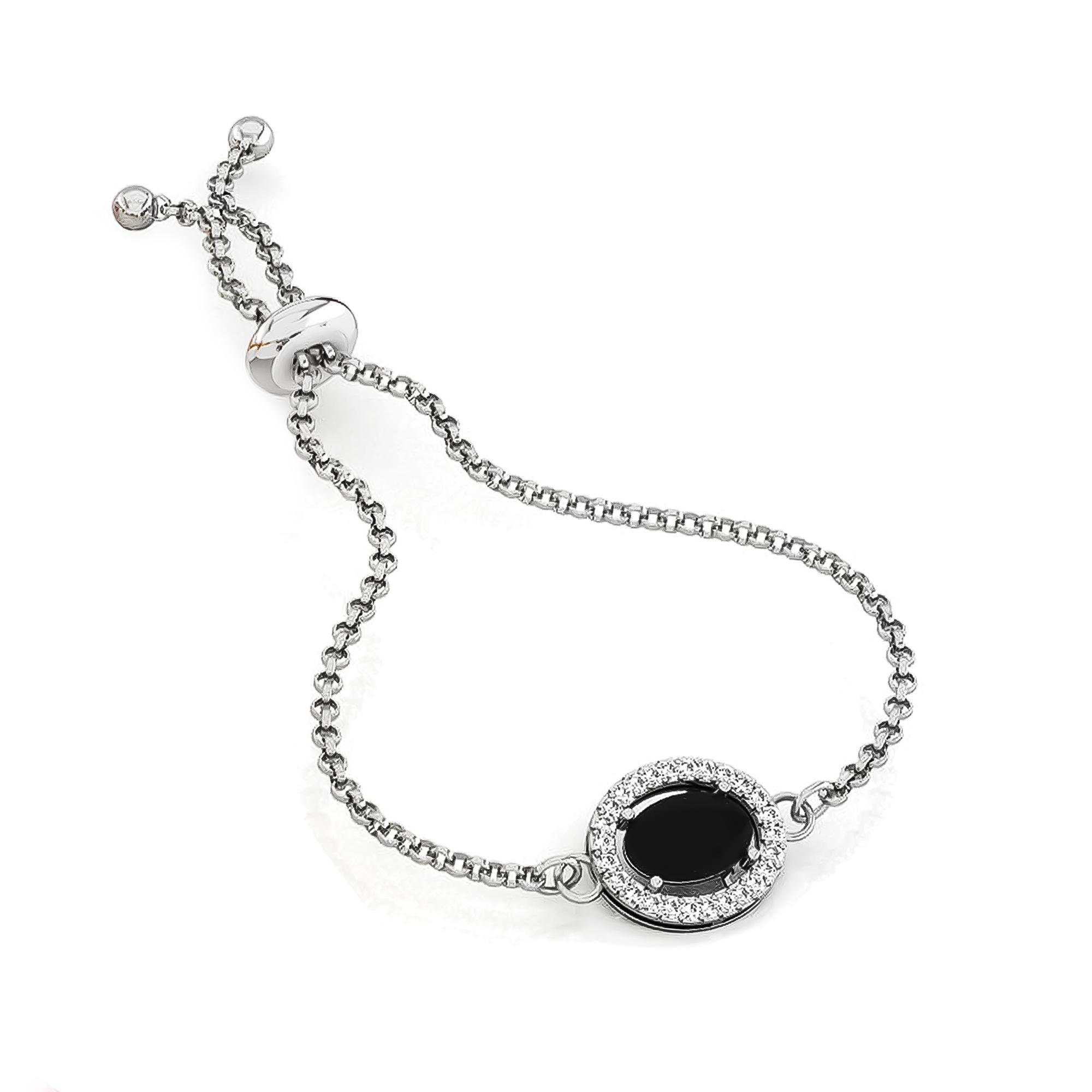 Fierro Silver Plated Adjustable Bracelet