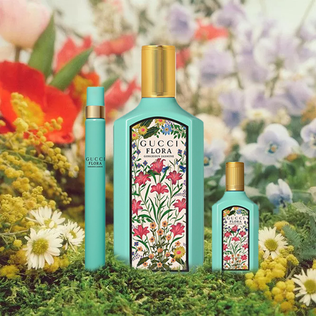 Gucci Flora Gorgeous Jasmin EDP For Women 100ML Set