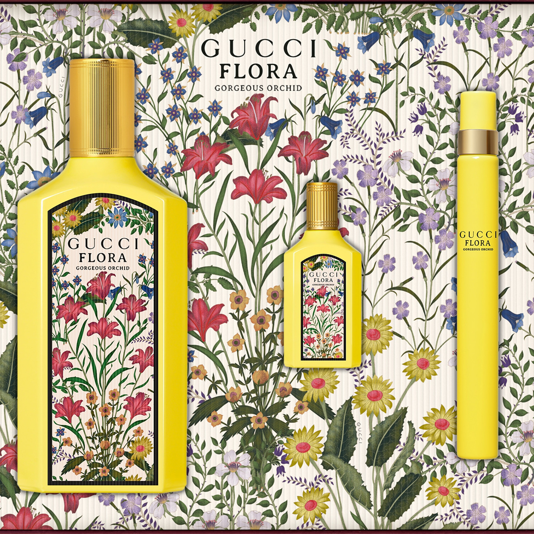Gucci Flora Gorgeous Orchid EDP For Women 100ML Set