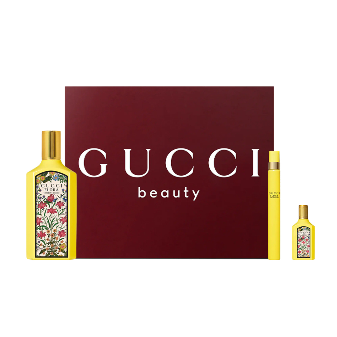 Gucci Flora Gorgeous Orchid EDP For Women 100ML Set