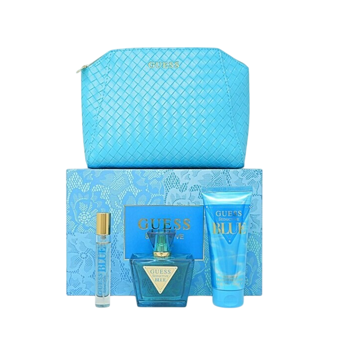 Guess Seductive Blue EDT For Women 75ML Set