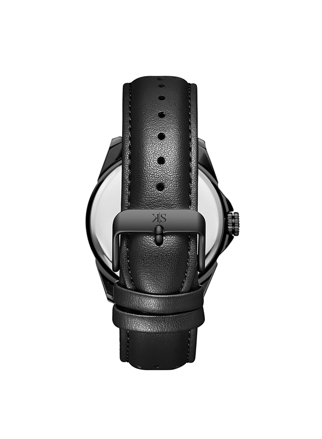 Kenneth Scott Analog Black Dial Watch K24022 BLBBO For Men