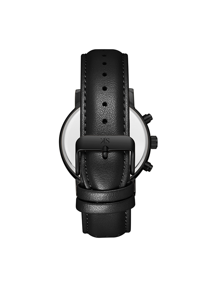 Kenneth Scott Analog Black Dial Watch K24119 BLBB For Men