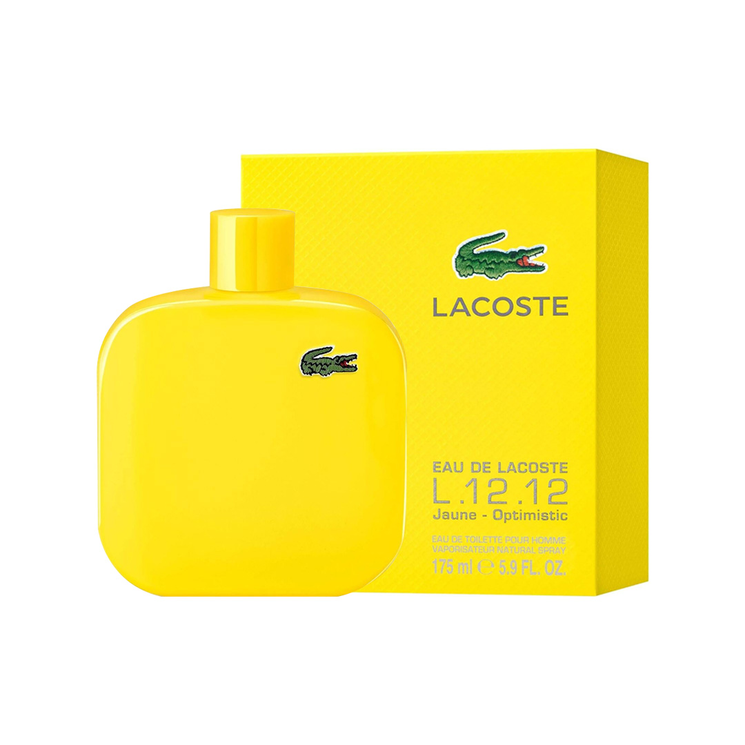 Lacoste L.12.12 Jaune Optimistic EDT For Men 175ML